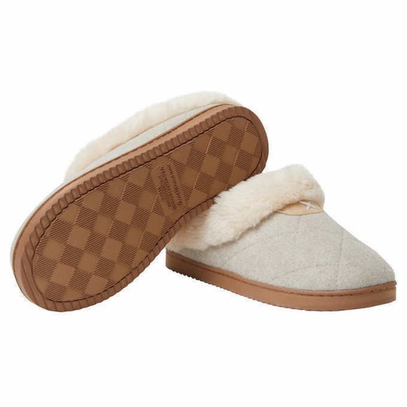dearfoams Shoes - Dearfoams Ladies Slipper Oatmeal Heather NIB